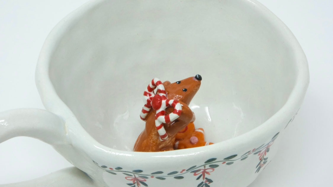 Dachshund Christmas Mug