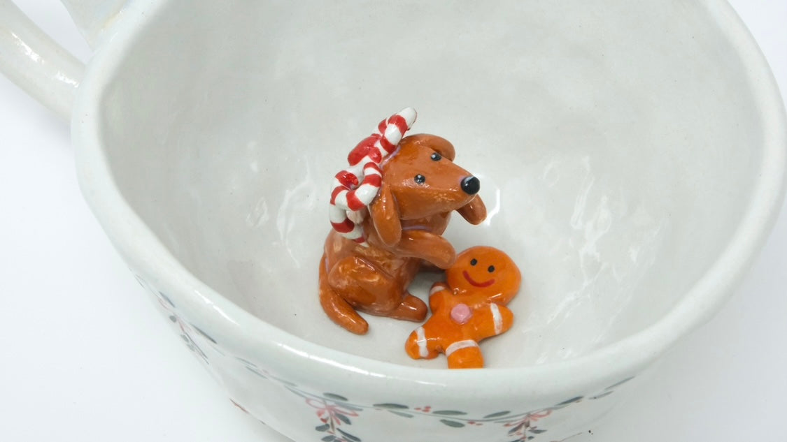 Dachshund Christmas Mug