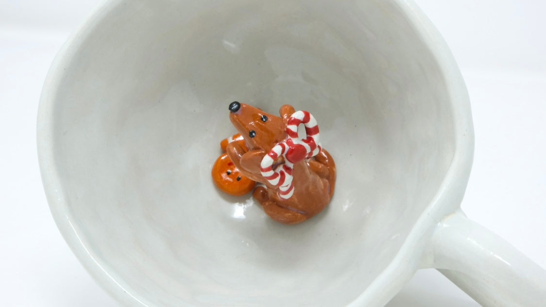 Dachshund Christmas Mug