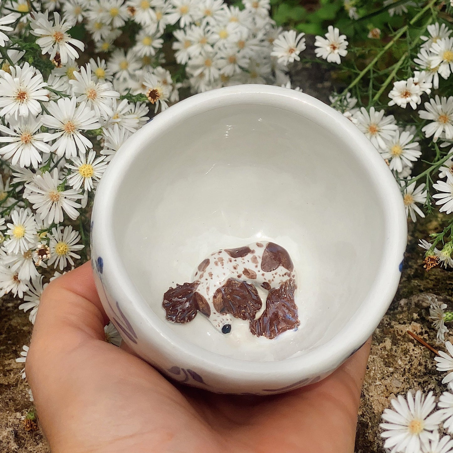 3D Dog Cups with Tray